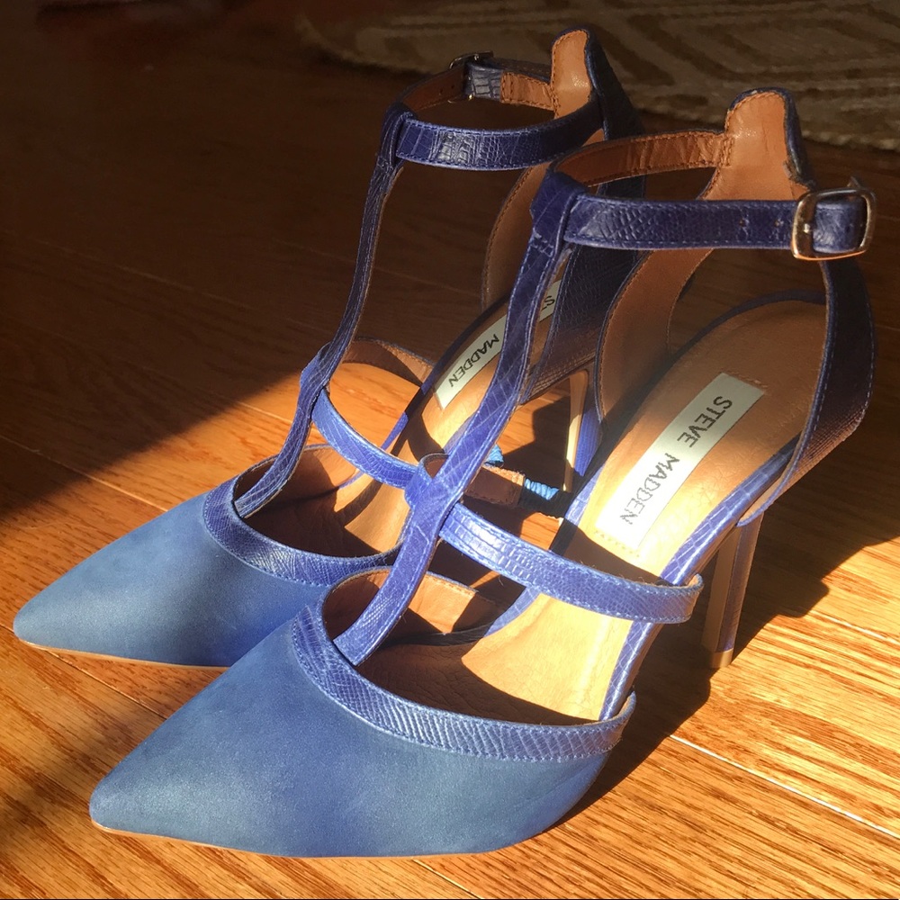 Royal Blue Steve Madden Pumps